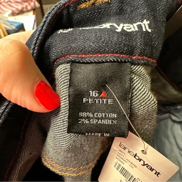 Lane Bryant Boot Cut Jeans - 16P - new with tags - Picture 8 of 10